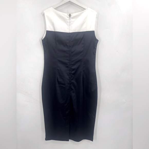 Tatyana Bettie Page Dress Pencil Wiggle Navy Blue White Lady Luck Retro Size XXL - Picture 5 of 9